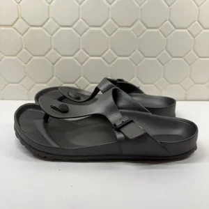 Birkenstock Gizeh EVA Sandals Women 39 Black Lightweight Waterproof Flip Flop thumbnail 2