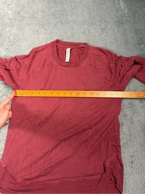 Athleta Long-Sleeve Crew shirt Dusty Rose XS thumbnail 4