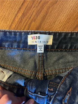 MRT 1030 Women’s lace bow jeans size 27 NWT thumbnail 3