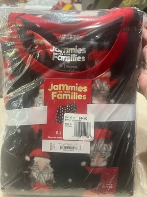 Jammies For Families Womans Xmas PJ Fleece Set Sz S NIP thumbnail 1