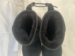 Women's Black Suede Fleece thumbnail 3
