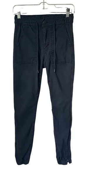 American Eagle Gray Cargo Pants - Size 2 thumbnail 1