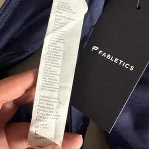 Fabletics Women’s No-Bounce High Impact Sports Bra, Deep Navy, L thumbnail 3