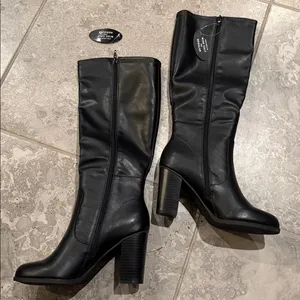 Style & Co Addyy Dress Zipper Boots in Smooth Black, Size 5.5, NEW in Box thumbnail 7