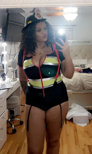 Firefighter costume Size L thumbnail 1