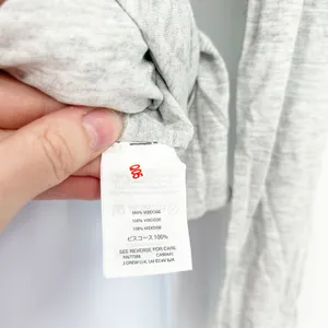 NWT J.Crew Womens‎ Tie Front Crewneck Long Sleeve Tee Top Size S Heathered Gray thumbnail 5