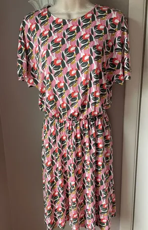 Boden‎ Short Sleeve Dress Size 4 Pink thumbnail 1