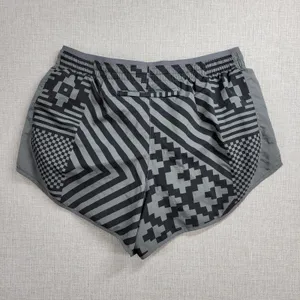 Nike Tempo Runway Lux Dri-FIT Women's M Black Gray Running Athletic Shorts thumbnail 7