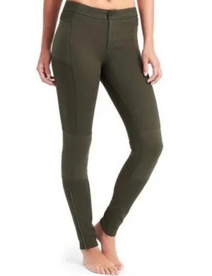 Athleta Trailsetter Ponte Motion Moto Pants Leggings Size 2 thumbnail 1