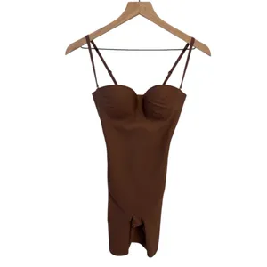 Skims Body zoned underwire mid- thigh bodysuit Small Jasper New Authentic thumbnail 5