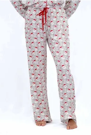 The Royal Standard Santa Pajama Pants XL Christmas Santa Ho Ho Ho Sleep Bottoms thumbnail 1