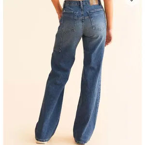 We The Free Tinsley Baggy High Rise Wide Leg Jeans Size 26 Raw Hem, OB1588873 thumbnail 15