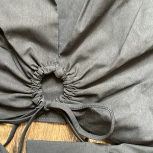 Zara Black Crop Top thumbnail 3