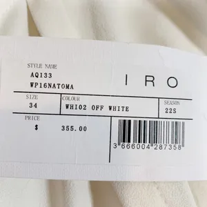 NEW IRO Natoma Button Down Top Size 34 thumbnail 11