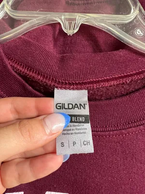 Gildan Maroon Chicago Sweatshirt thumbnail 3
