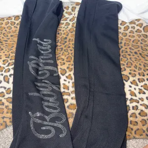 Baby Phat Y2K Black Velour Tracksuit pants thumbnail 5