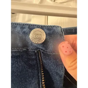 Loft high rise wide leg jeans 6/26 thumbnail 4