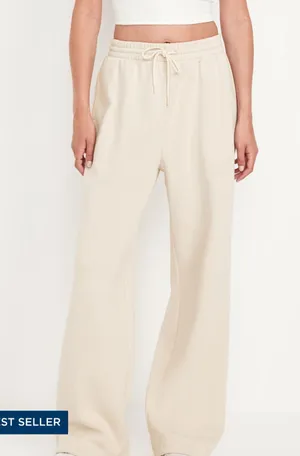 Old Navy Cream Sweatpants thumbnail 3