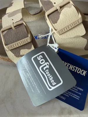 Birkenstock NEW Unisex Arizona Soft Footbed Sandal Size 38 aka 7 or 5 #267007 thumbnail 7
