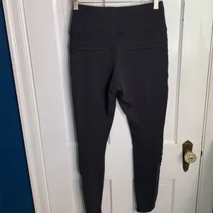 Athleta Delancey Moto Black Tight Legging Pant W-800 Sz S thumbnail 12