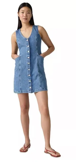 Levi’s Denim Dress Mini thumbnail 1