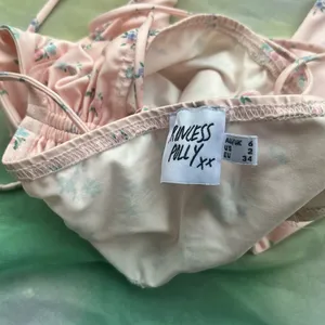 Princess Polly Penelope Pink Floral Halter Top thumbnail 8