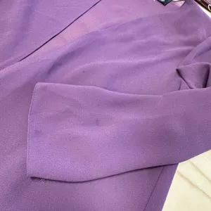 Ursula of‎ Switzerland Plum Purple 2 Piece Dress & Jacket Set Studded Tiered 10P thumbnail 10