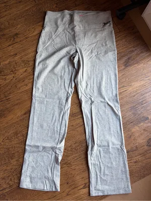 Juicy Couture Sport Light Gray Womens Stretch Wide Leg Leggings XL thumbnail 1