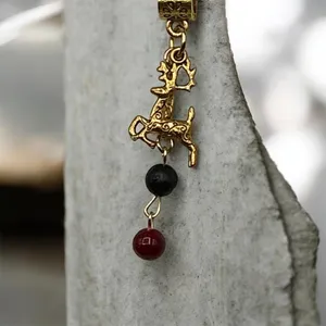 Artisan Deer Gold Tone Pendant  thumbnail 2