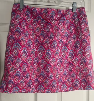 Vineyard Vines Pink Multi-Print Mini Skirt thumbnail 1