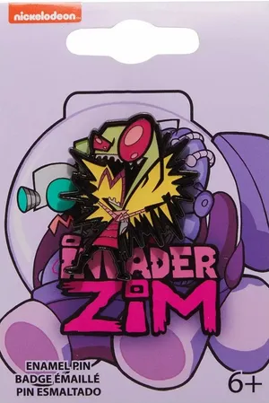 Nickelodeon Invader Zim Triumph Enamel Pin thumbnail 1