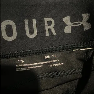 Under Armour Black Leggings for Women thumbnail 2