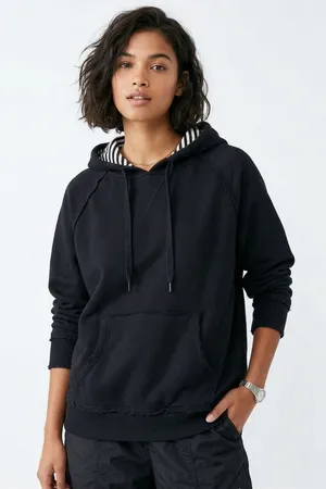The Off-Duty Oversized Hoodie | Black-S thumbnail 1