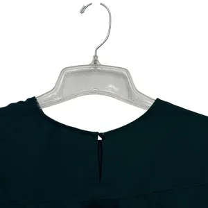 J Crew 365 Dark Emerald Green Evergreen Jewel Tone Pleated Front Blouse‎ Small thumbnail 5