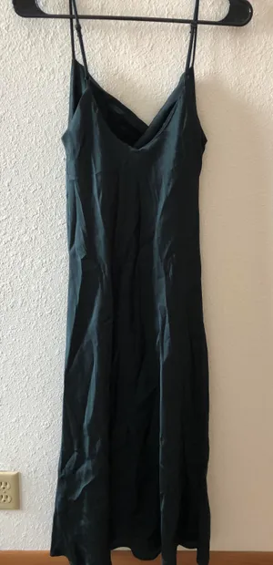 ZARA midi silk dress thumbnail 2