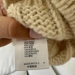 Chunky Wool Cable Knit Sweater thumbnail 5
