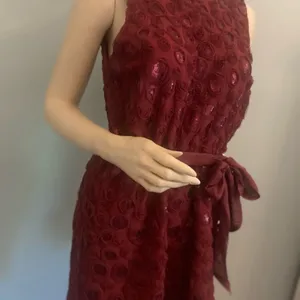 Nwt Anthropology Wine Boardx 3 -D Floral Dress Sz‎ 10 thumbnail 2