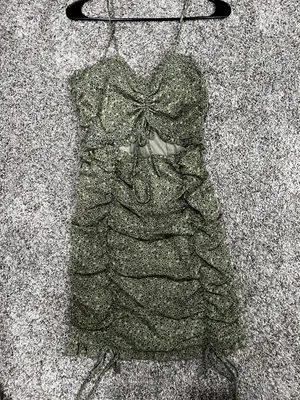 Lane 201 Olive Mini Dress thumbnail 1