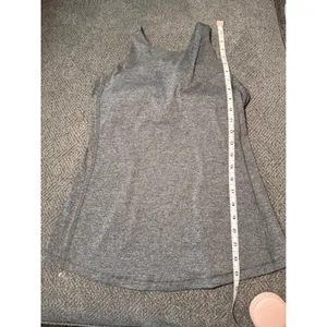 All in Motion Grey Racerback‎ Athleisure Tank Top Built in Bra Active Small thumbnail 5