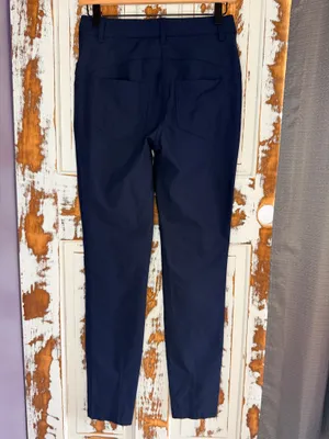 Lululemon City Sleek Pant Size 4 True Navy 5 Pocket Quiet Luxury Office Casual thumbnail 2