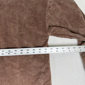 POL Womens Brown Corduroy Shawl Collar Open Front Jacket SMJ180 Size M thumbnail 6