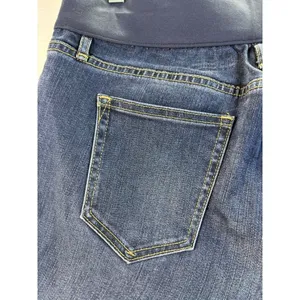 Gap Maternity 1969 Best Girlfriend Medium wash Jeans‎ straight leg Size 29 Short thumbnail 7