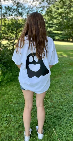 Gildan Cute Lil Ghoul Tee thumbnail 3