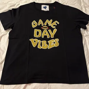 Just Madison Black Game Day Vibes T-Shirt - NWT - Size XL thumbnail 4