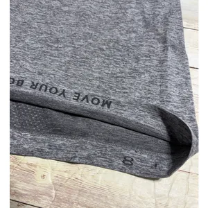 Lululemon Swiftly Tech Short Sleeve Athletic Shirt Size 8 Heathered Gray thumbnail 4