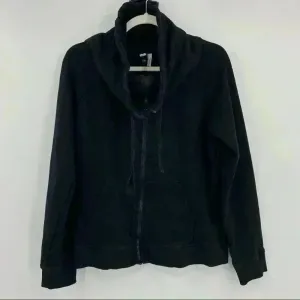 Z by Zella Full Effect Women's Black Zip‎ Activewear Casual Sweater Size L thumbnail 5