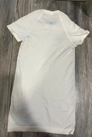 White Lululemon Hip Length Swiftly Tech 0 thumbnail 2