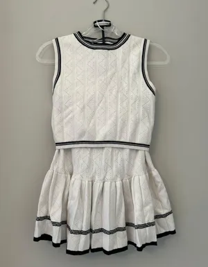 Black and White Knit Set thumbnail 1