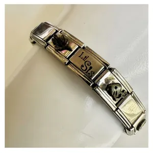 LinQ stainless steel link bracelet Silver thumbnail 4
