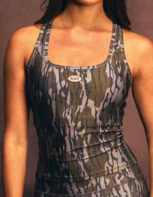 Ray Mossy Oak Tank Green thumbnail 1